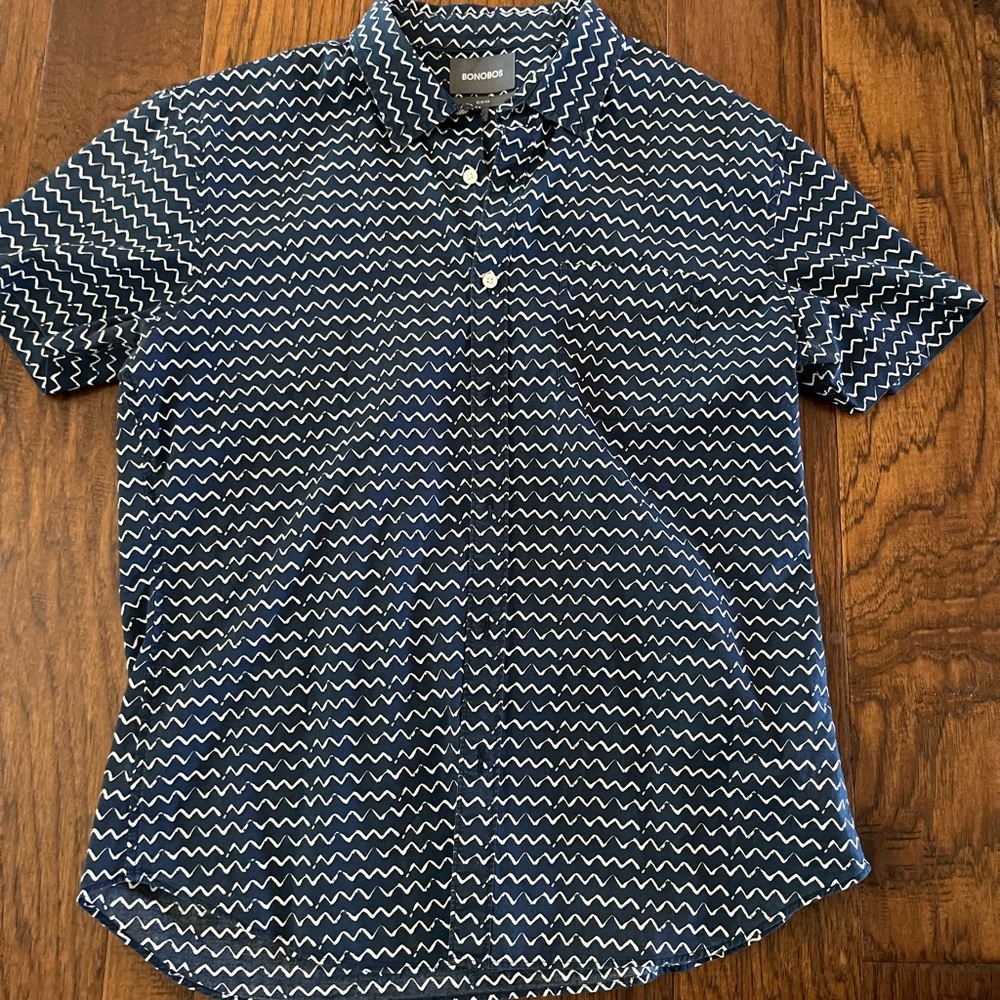 Bonobos mens short sleeve button down